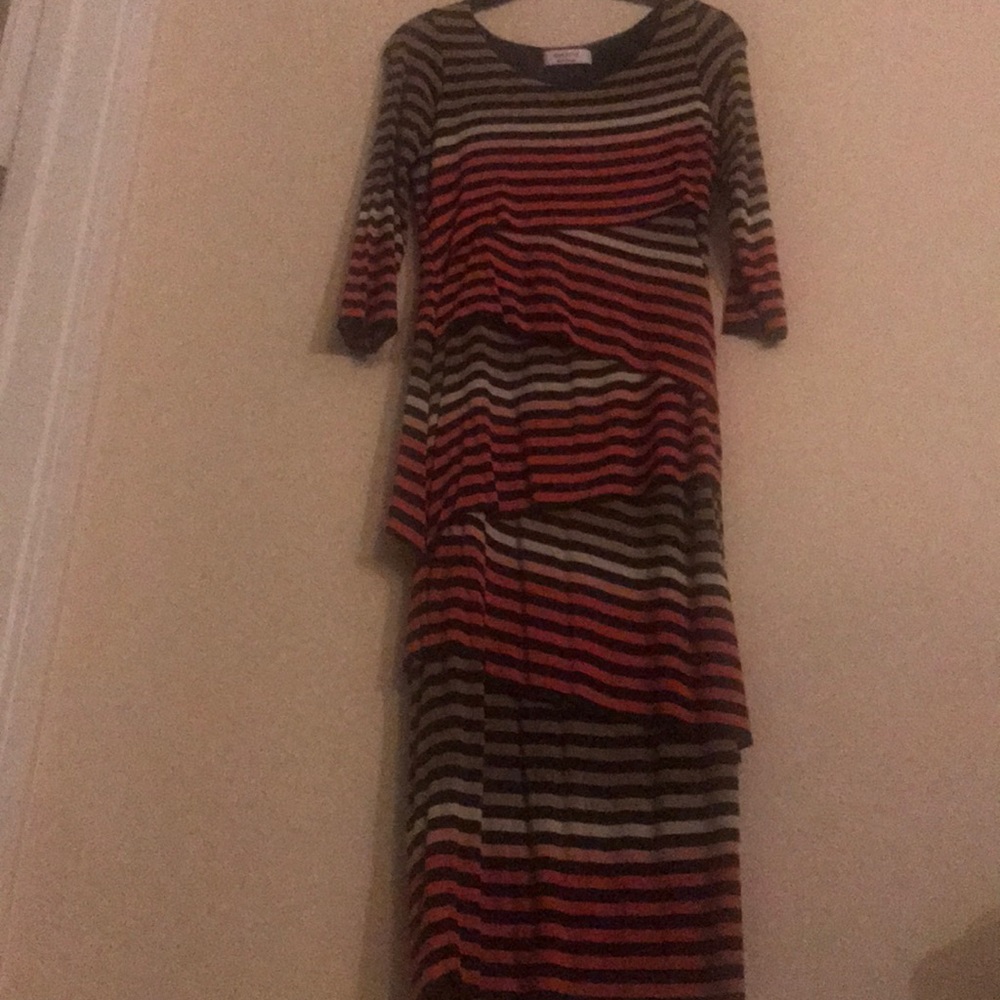 Bailey 44 striped body-con